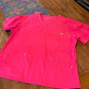Women’s Med Couture scrub top Large